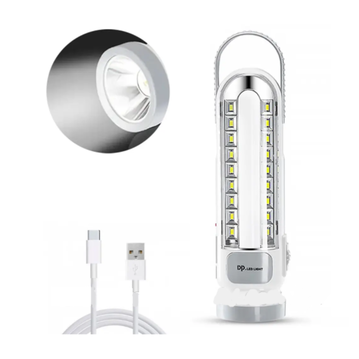 Фонарь аккумуляторный DP-7102 с переносной ручкой (2050000096587)