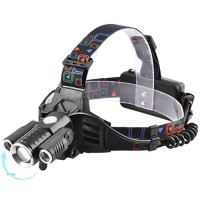 Headlamp BAILONG POLICE W602-T6+2XPE Bike