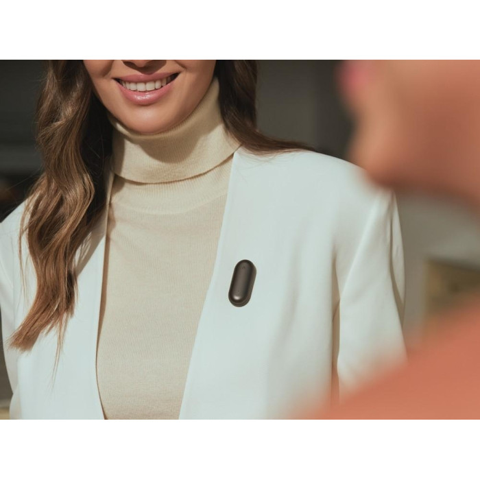 Цифровой диктофон PLAUD NotePin ChatGPT Pin Gray (PN0200-GR)