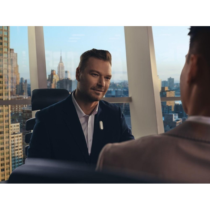 Цифровой диктофон PLAUD NotePin ChatGPT Lunar Silver (PN0200-SI)