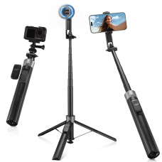 Селфи-трипод K&F MS52 дистанционное управление Bluetooth (KF15.0015)