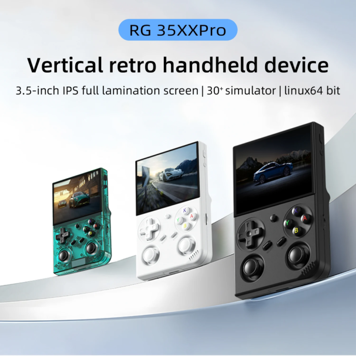Портативная игровая ретро консоль ANBERNIC RG35XX Pro (Зеленая)