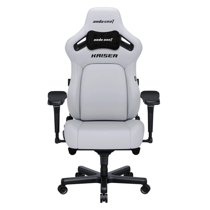 Gaming chair Kaiser 4 Size XL Anda Seat White Premium PVC