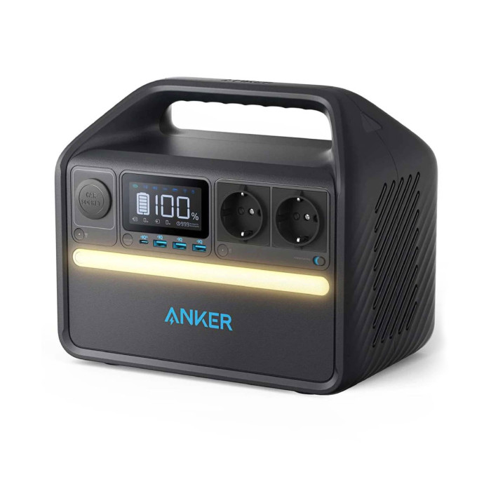 Портативная зарядная станция Anker 535 PowerHouse – 512 Вт·ч