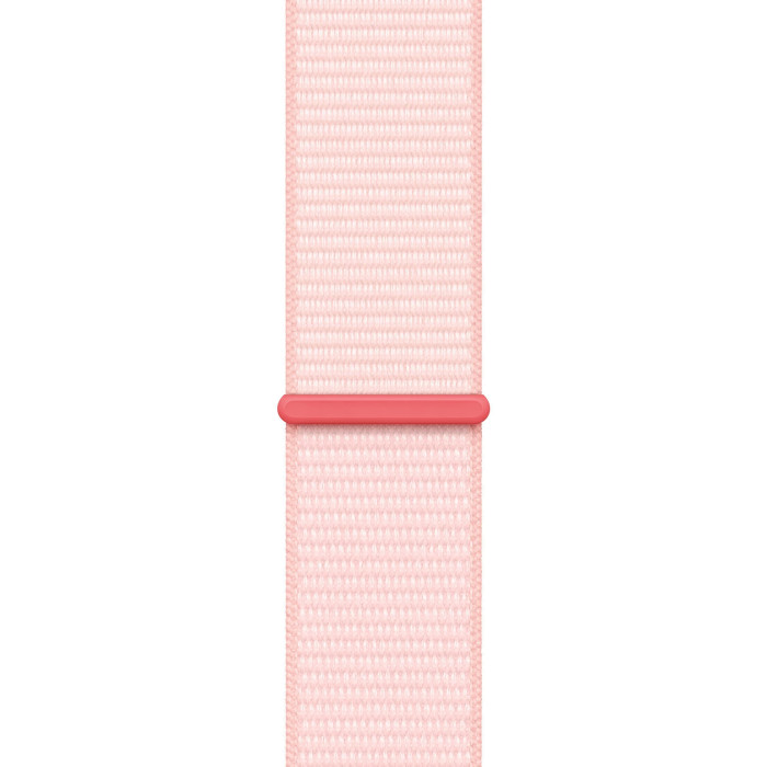 Apple Watch Series 9 GPS 41mm Pink Aluminum Case with Light Pink Sport Loop