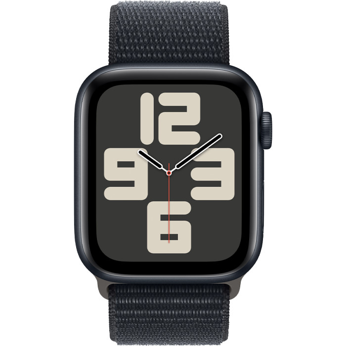 Apple Watch SE 2 GPS 44mm Midnight Aluminium Case with Midnight Sport Loop