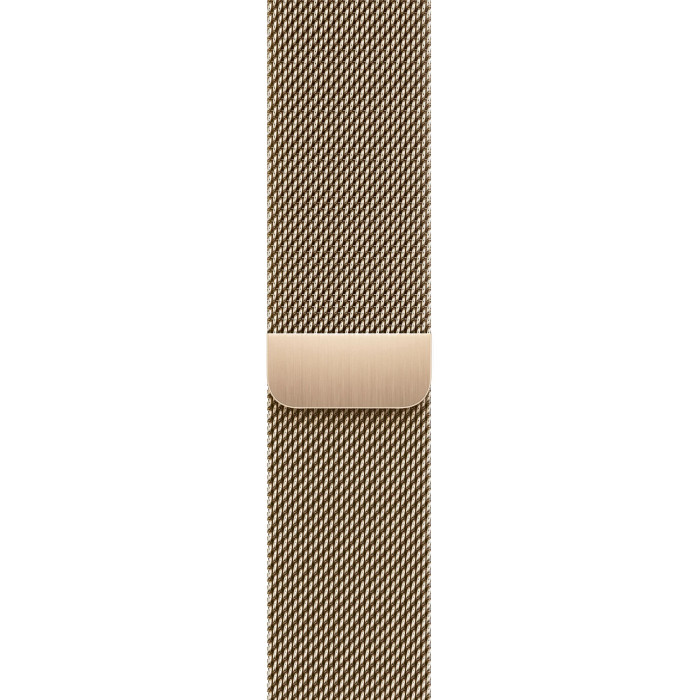 Apple Watch Series 9 GPS + Cellular 41mm Gold Stainless Steel Case with Gold Milanese Loop