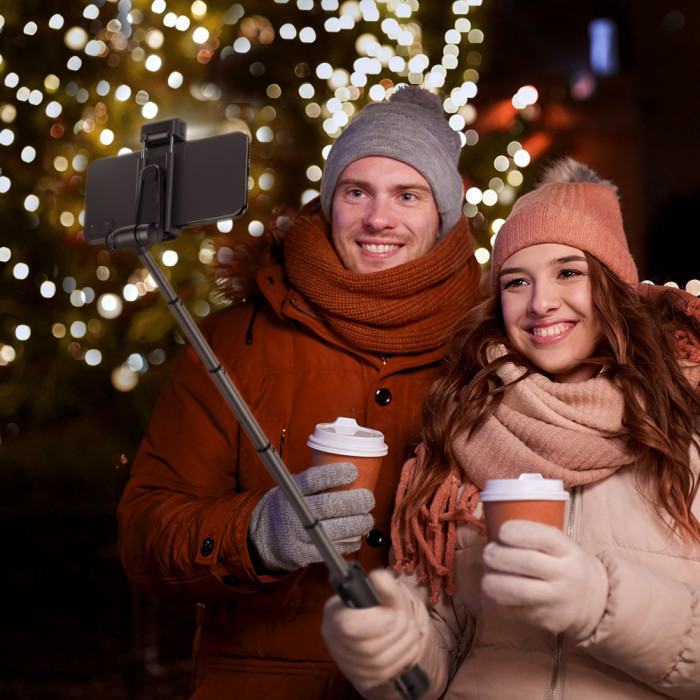 Штатив-трипод с подсветкой для телефона BlitzWolf BW-BS8