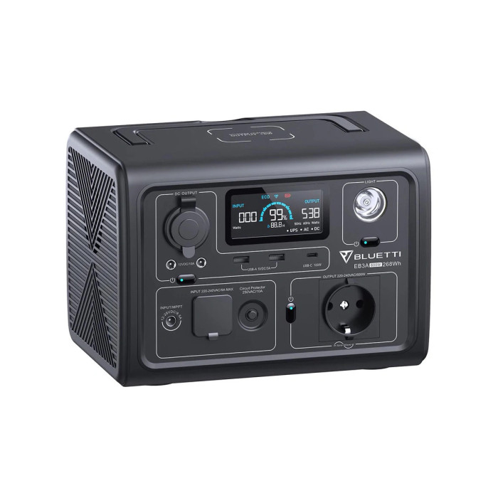 Зарядная станция Bluetti EB3A 600W (268 Вт·ч)