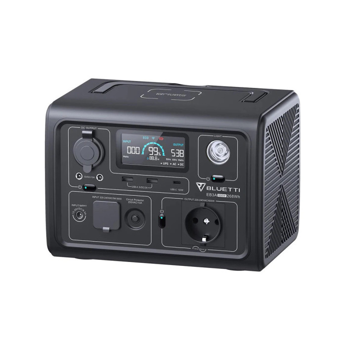 Зарядная станция Bluetti EB3A 600W (268 Вт·ч)