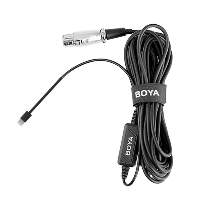 Boya BY-BCA7 Переходник с разъемом XLR для подключения к iPhone (Apple)