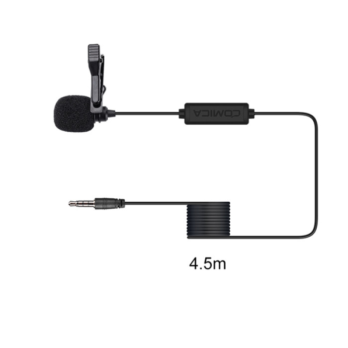 Петличный микрофон Comica CVM-V01SP(4.5m)