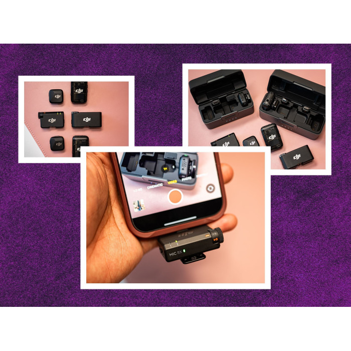 Микрофонная система DJI Mic Mini Mobile Version (1 TX + 1 Mobile RX)