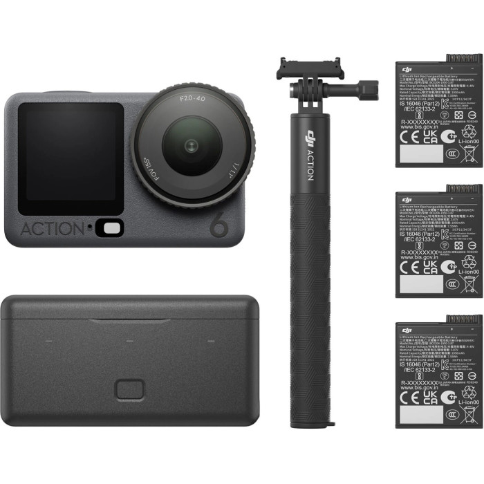 DJI Osmo Action 6 Adventure Combo Action Camera (CP.OS.00000506.02)