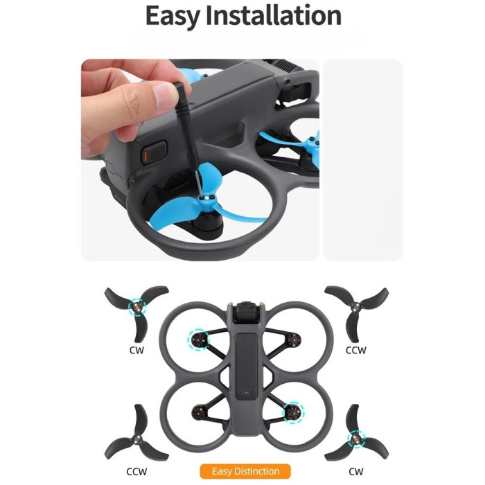 Пропеллеры DJI Avata 2 Propellers 4 шт. для квадрокоптера (CP.FP.00000153.01)