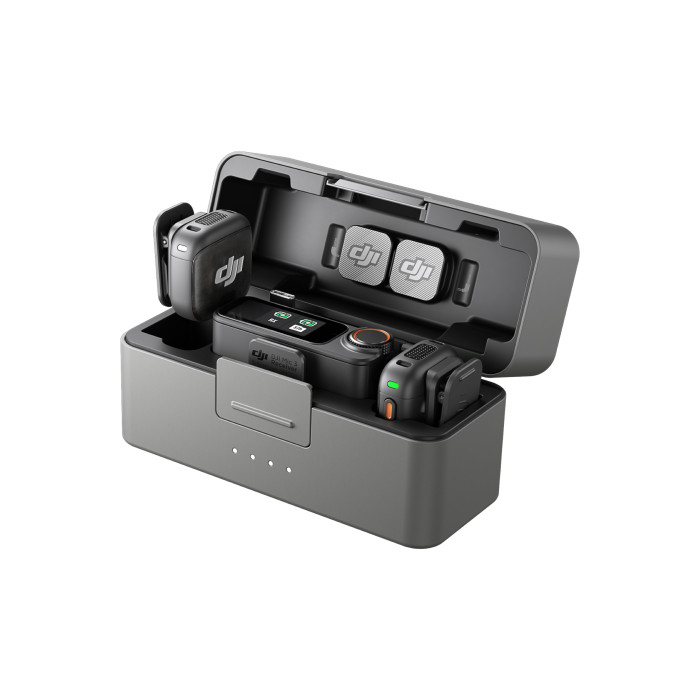 Микрофонная радиосистема DJI Mic 3 (2 TX + 1 RX + Charging Case)