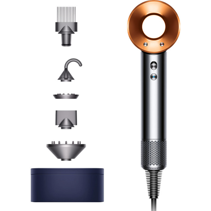 Фен Dyson Supersonic HD07 Nickel/Copper Gift Edition (411117-01/411279-01)
