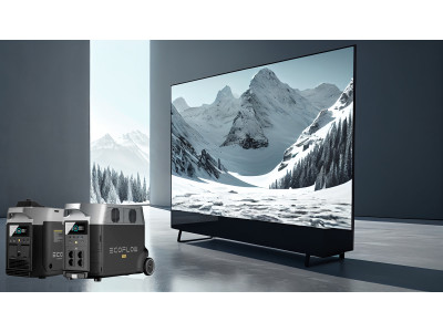 Какую зарядную станцию Ecoflow выбрать для работы телевизора в отсутствие электричества?