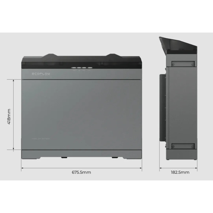 Блок подключения батарей к инвертору EcoFLow Power Ocean с аккумуляторной батареей 5 kWh