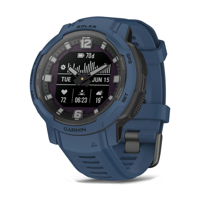 Garmin Instinct Crossover Solar Tidal Blue
