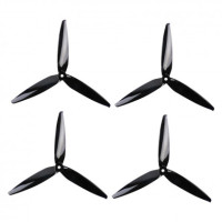 Propellers GemFan Flash (7040) 3 blades 2 pairs CW/CCW (black)