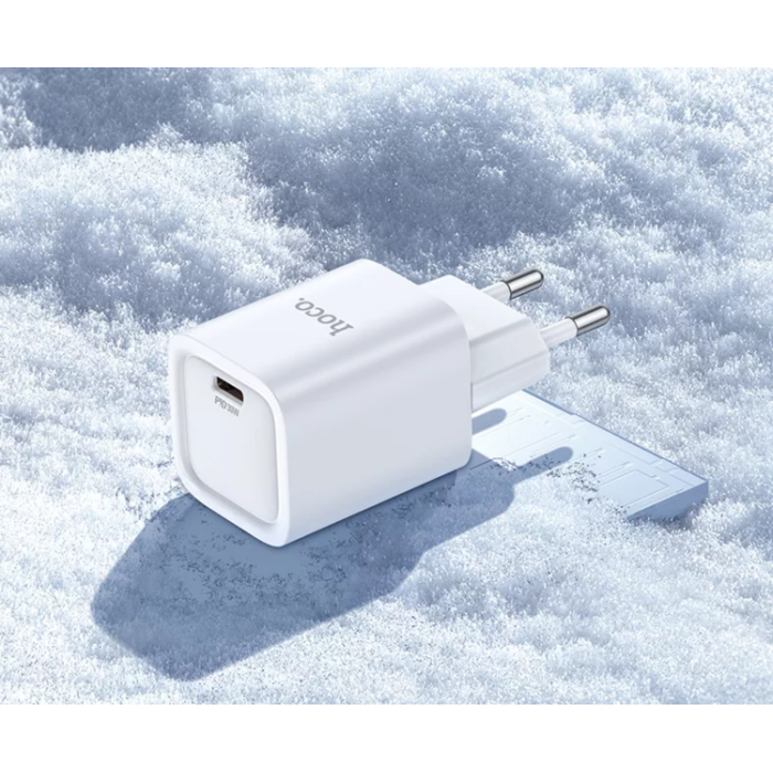 Сетевое зарядное устройство Hoco C148A 1USB-C PD/QC 30W (Белый)