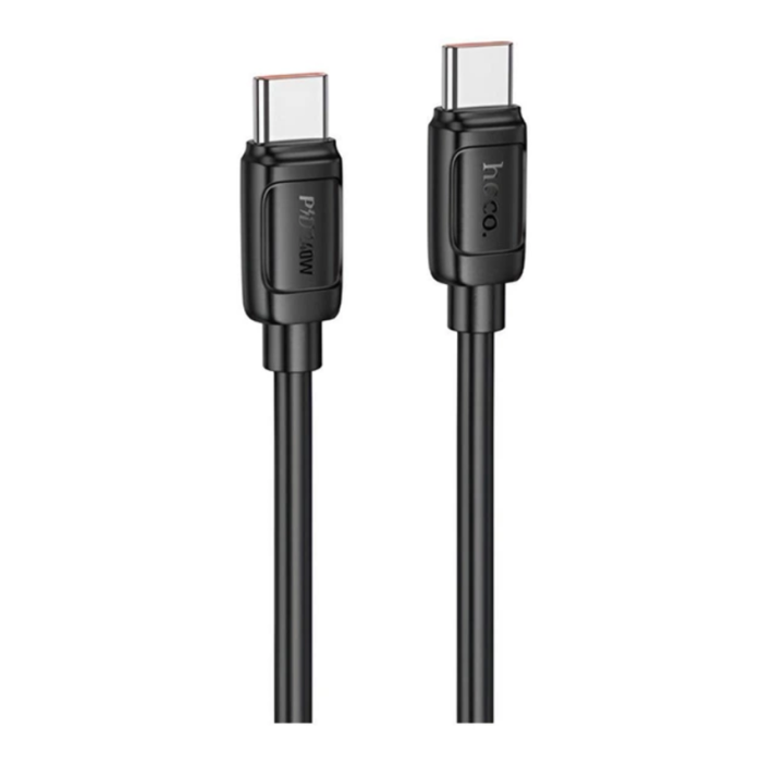 Кабель USB Hoco X115 Type-C to Type-C 240W (Черный)