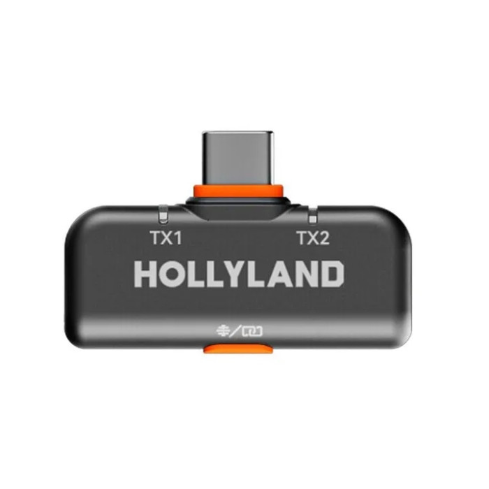 Микрофонная система Hollyland LARK M2S Combo (Camera RX + USB-C RX + USB-C to Lightning Cable)