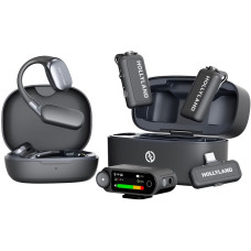 Микрофонная система Hollyland LARK MAX 2 Ultimate Combo (Monitor Earphone + Camera RX + USB-C RX)