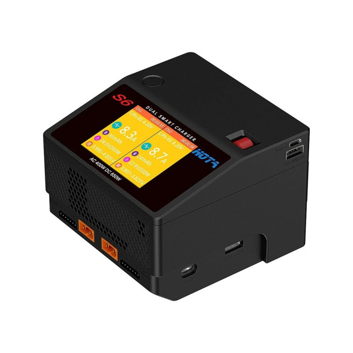Зарядное устройство HOTA S6 (AC 400W/DC 650W)