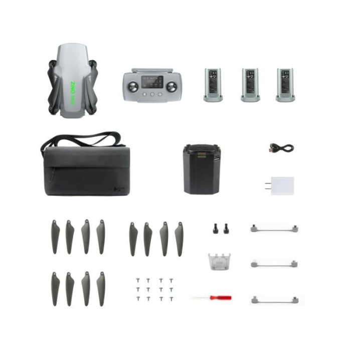 Квадрокоптер Hubsan ZINO Mini Pro 64Gb (c тремя батареями)