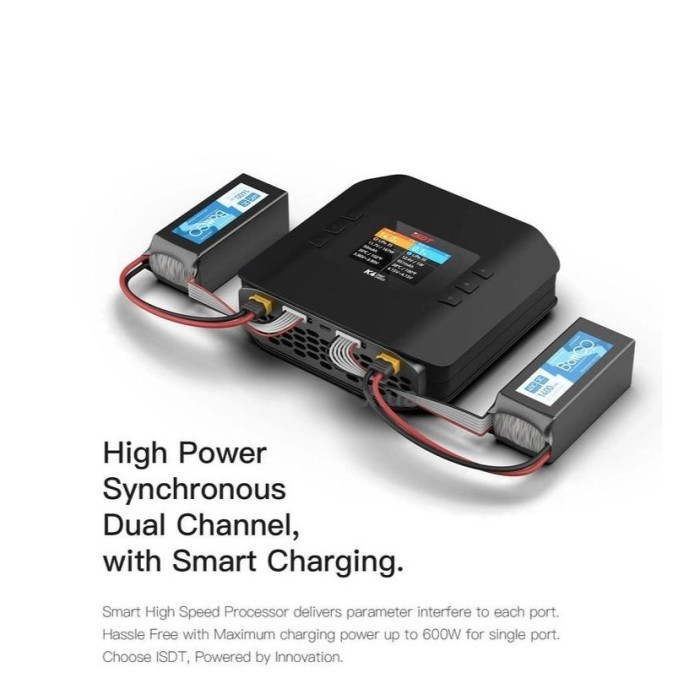 Зарядное устройство для ISDT K4 AC 400W DC 600Wx2 (ISDT-K4)