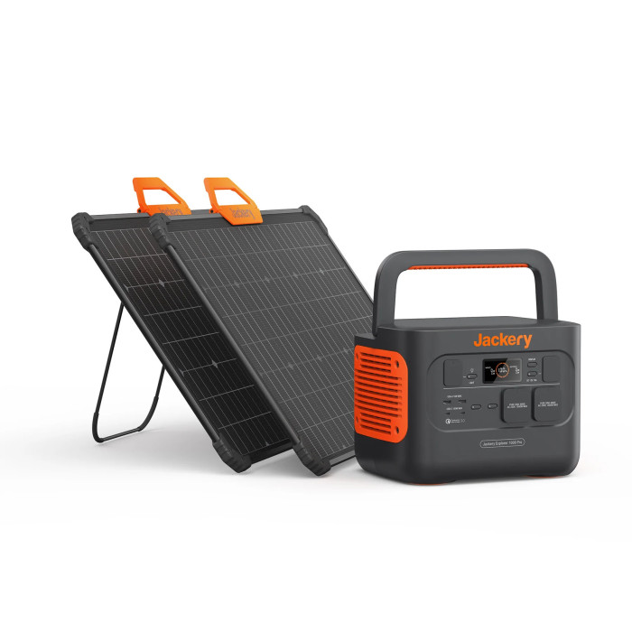 Solar generator Jackery 1000 Pro (Explorer 1000 Pro + 2xSolarsaga 100W)