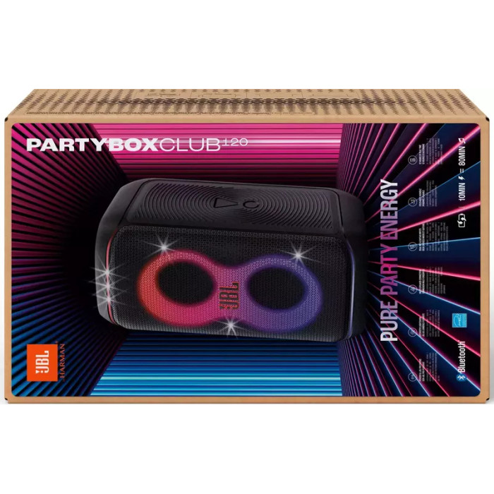 Аренда портативной акустики JBL PartyBox Club 120 Black (JBLPBCLUB120EP)