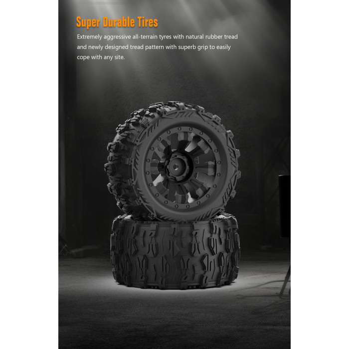 Машинка на радиоуправлении JIUSI PT14R Красная