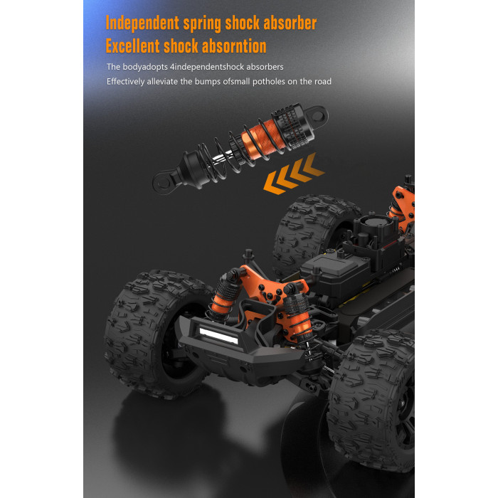 Машинка на радиоуправлении JIUSI PT14R Красная