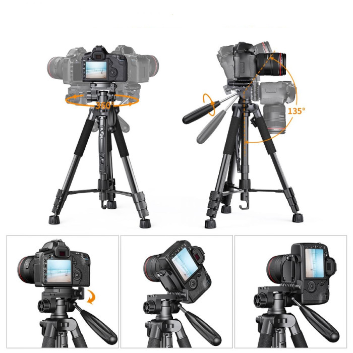 Compact tripod for K&F camera KF09.048V1