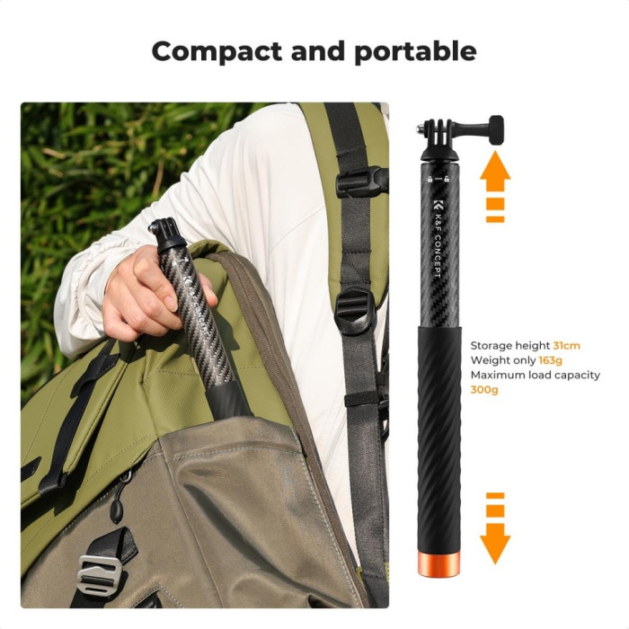 Селфи палка K&F Concept MS22 для мобильного телефона (KF09.140)