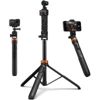 Селфи палка K&F Concept MS24 раздвижной штатив для телефона, GoPro (KF09.143)