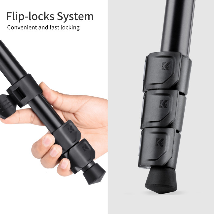 Селфи-стик для телефона + GoPro adapter + Bluetooth пульт K&F Concept MS11 (KF09.135)