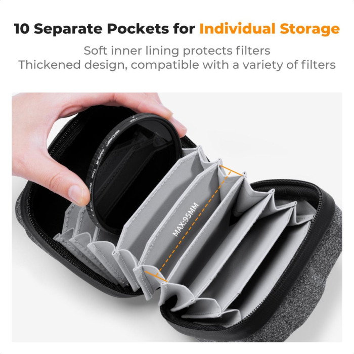 Сумка для фильтров и объективов K&F (KF13.175)