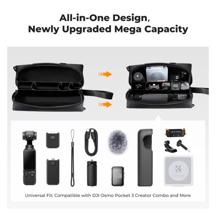 Сумка для DJI Osmo Pocket 3 K&F (KF13.200)