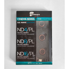 Набор фильтров PolarPro ND4/PL, ND8/PL, ND16/PL Cinema для DJI Mavic Pro