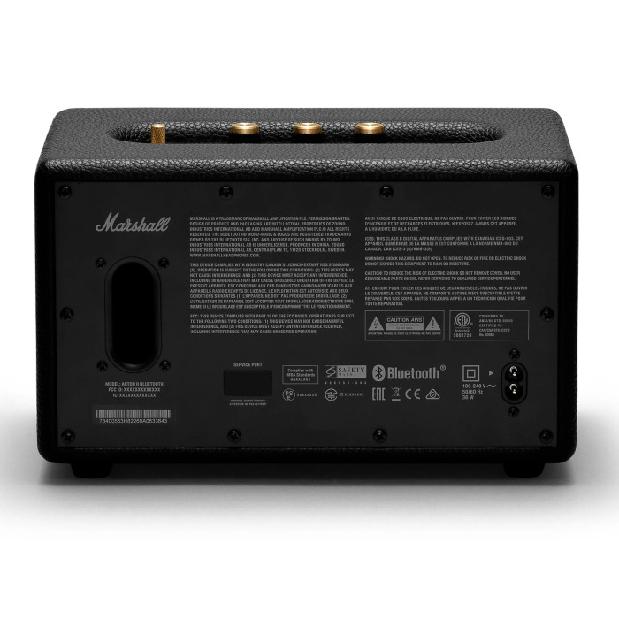 Marshall Acton II Bluetooth Speaker System Black