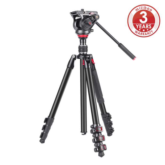 Алюминиевый штатив-монопод Miliboo MTT501AL Kit