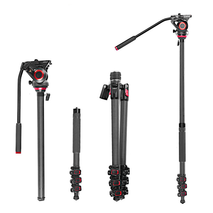 Карбоновый штатив-монопод Miliboo MTT501CF Kit