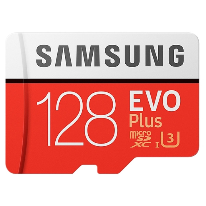 Memory card Samsung microSDXC 128GB UHS-I U3 EVO Plus (MB-MC128GA/RU)