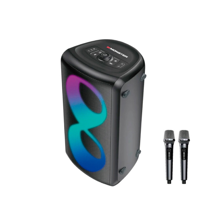 Аренда колонки Bluetooth MONSTER CYCLE MS22138 с двумя микрофонами