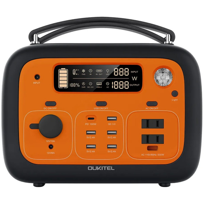 Зарядная станция Oukitel P501 (500W)