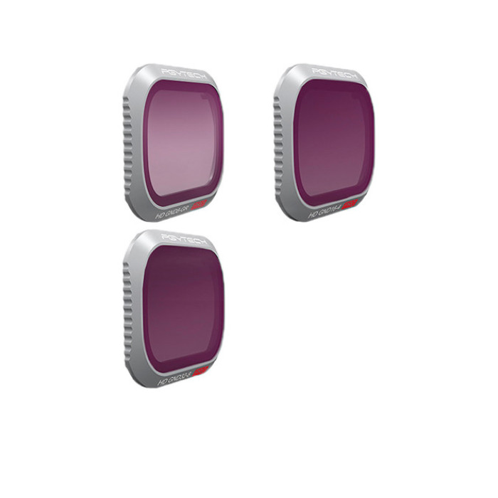 Набор фильтров для DJI MAVIC 2 PRO - GND ND SET PGY (Professional) (ND8-GR ND16-4 ND32-8) (P-HAH-034)